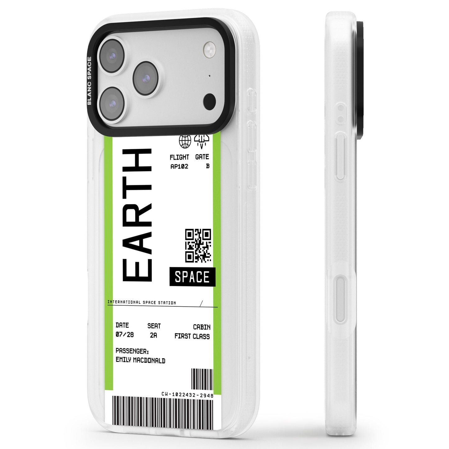 Personalised Earth Travel Ticket