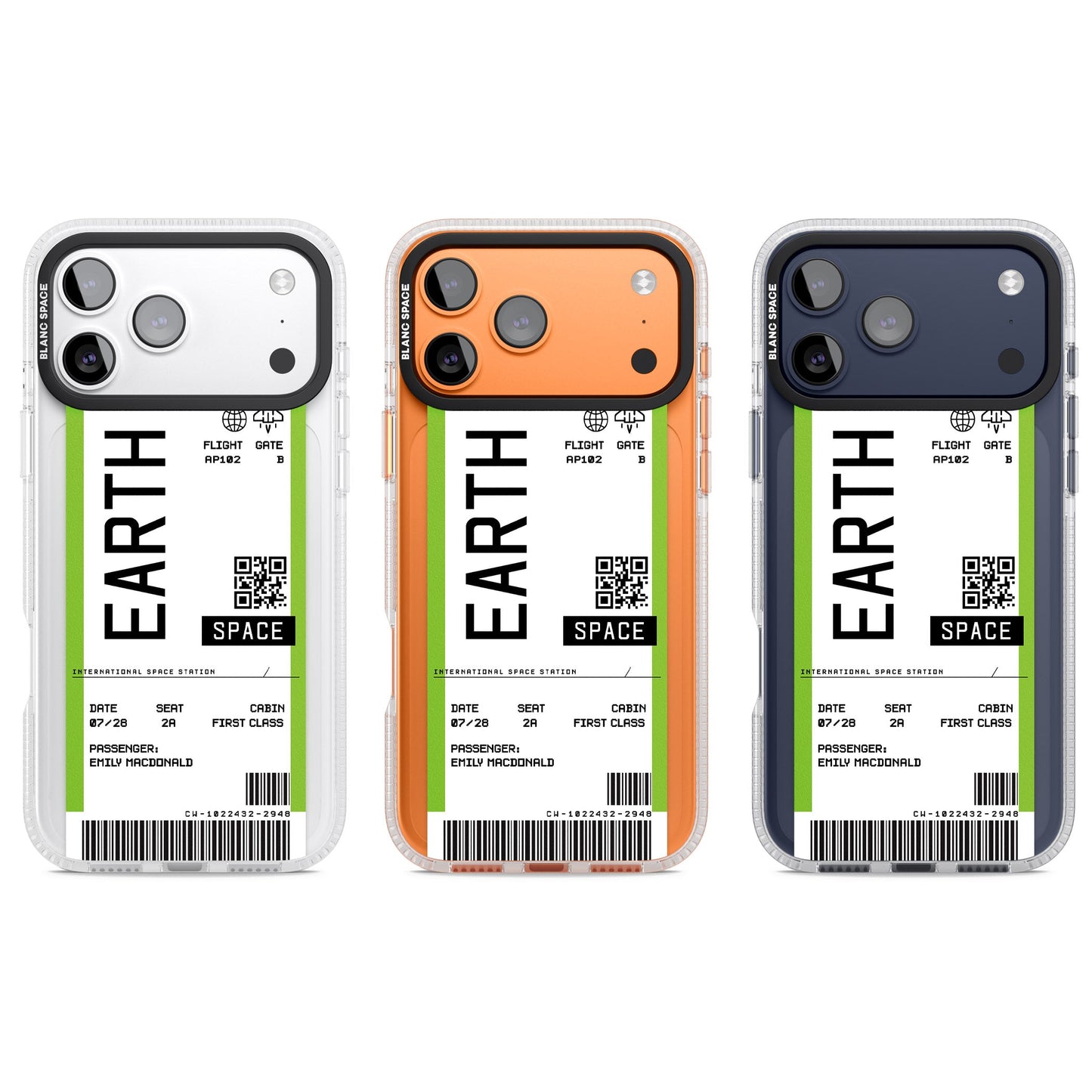 Personalised Earth Travel Ticket