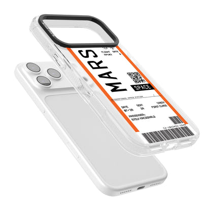 Personalised Mars Travel Ticket