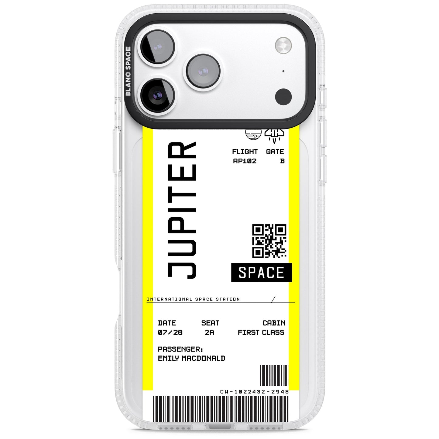 Personalised Jupiter Travel Ticket