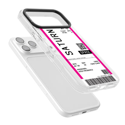 Personalised Saturn Travel Ticket