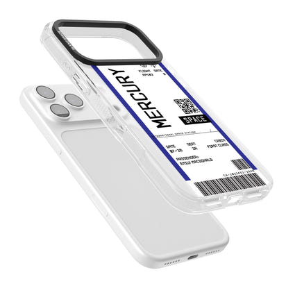 Personalised Mercury Travel Ticket