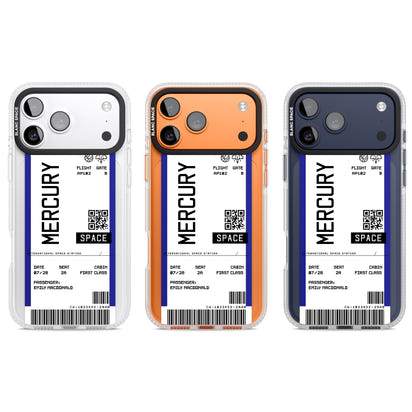 Personalised Mercury Travel Ticket