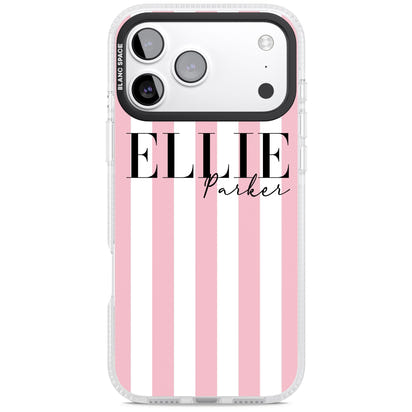 Personalised Pink Stripes