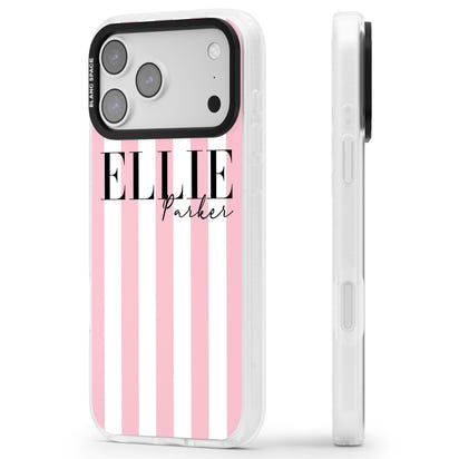 Personalised Pink Stripes