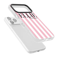 Personalised Pink Stripes
