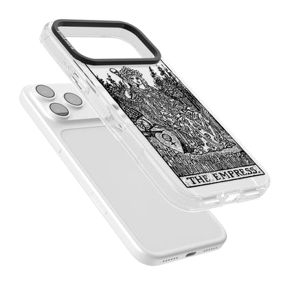 Personalisierte Tarotkarte „Die Kaiserin“ (Transparent)