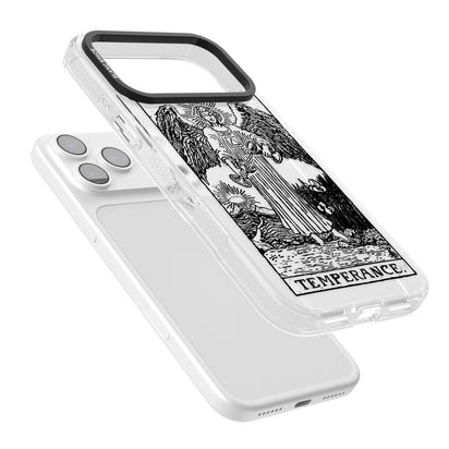 Personalisierte Temperanz-Tarotkarte (Transparent)