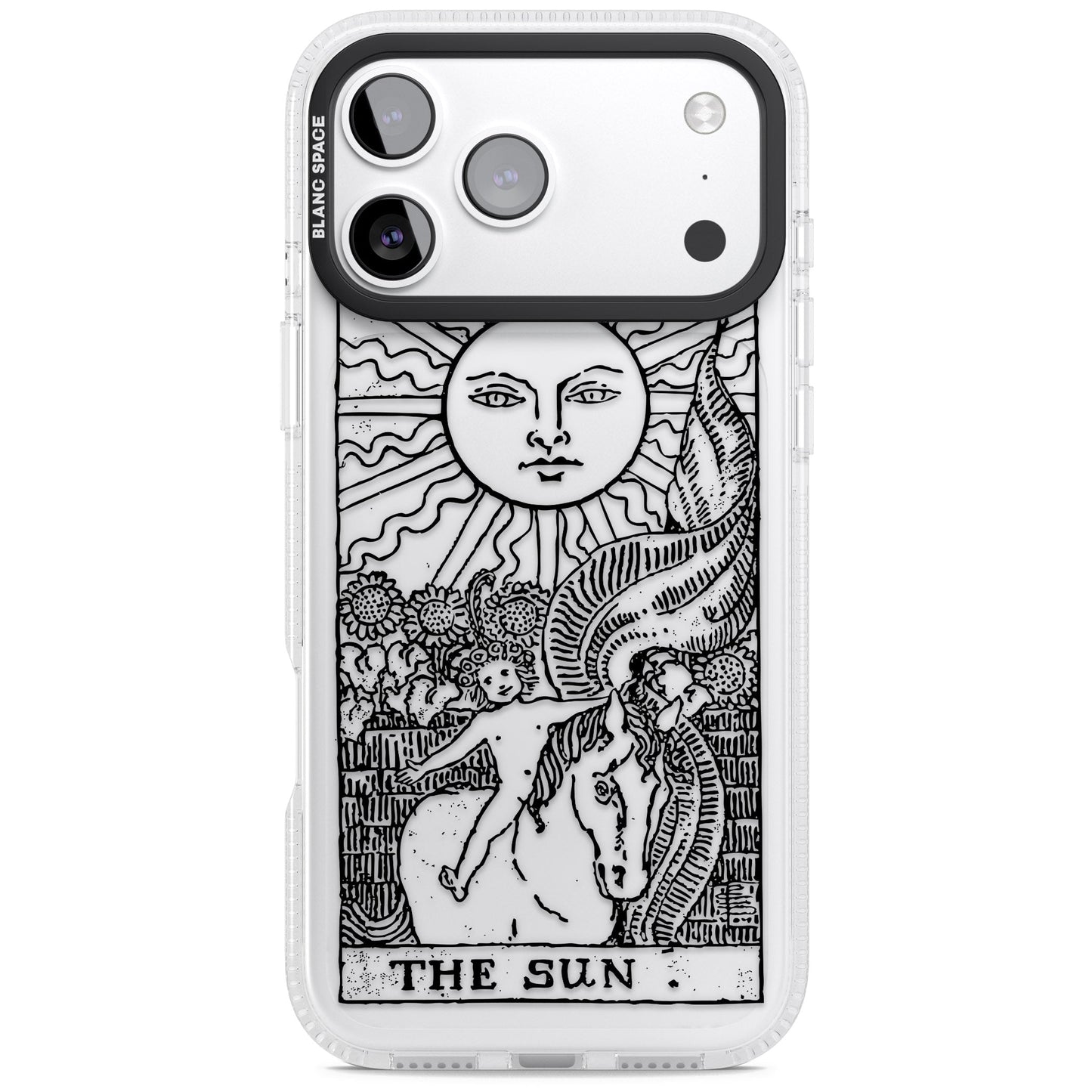 Personalised The Sun Tarot Card (Clear)