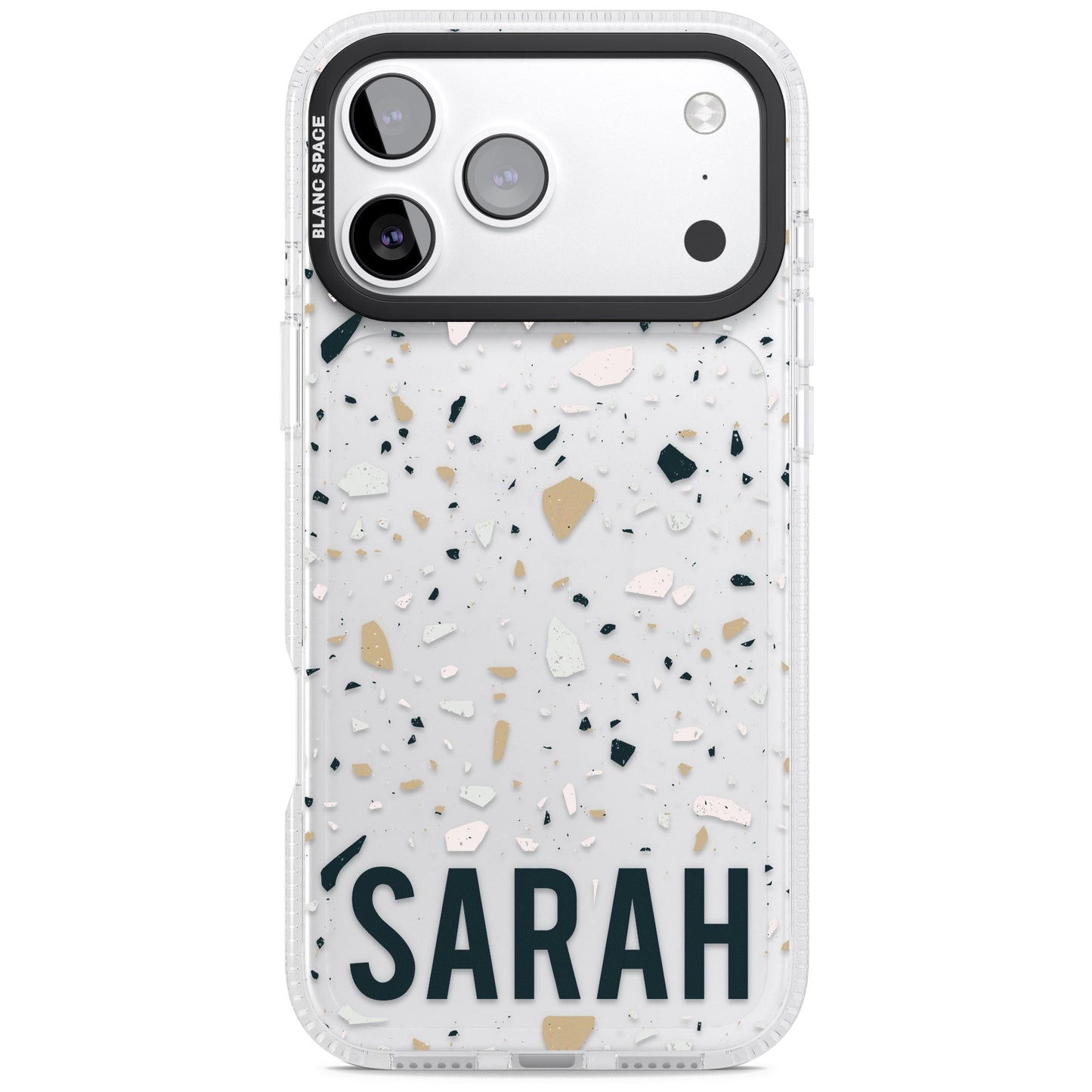 Personalised Terrazzo Blue, Pink, Brown