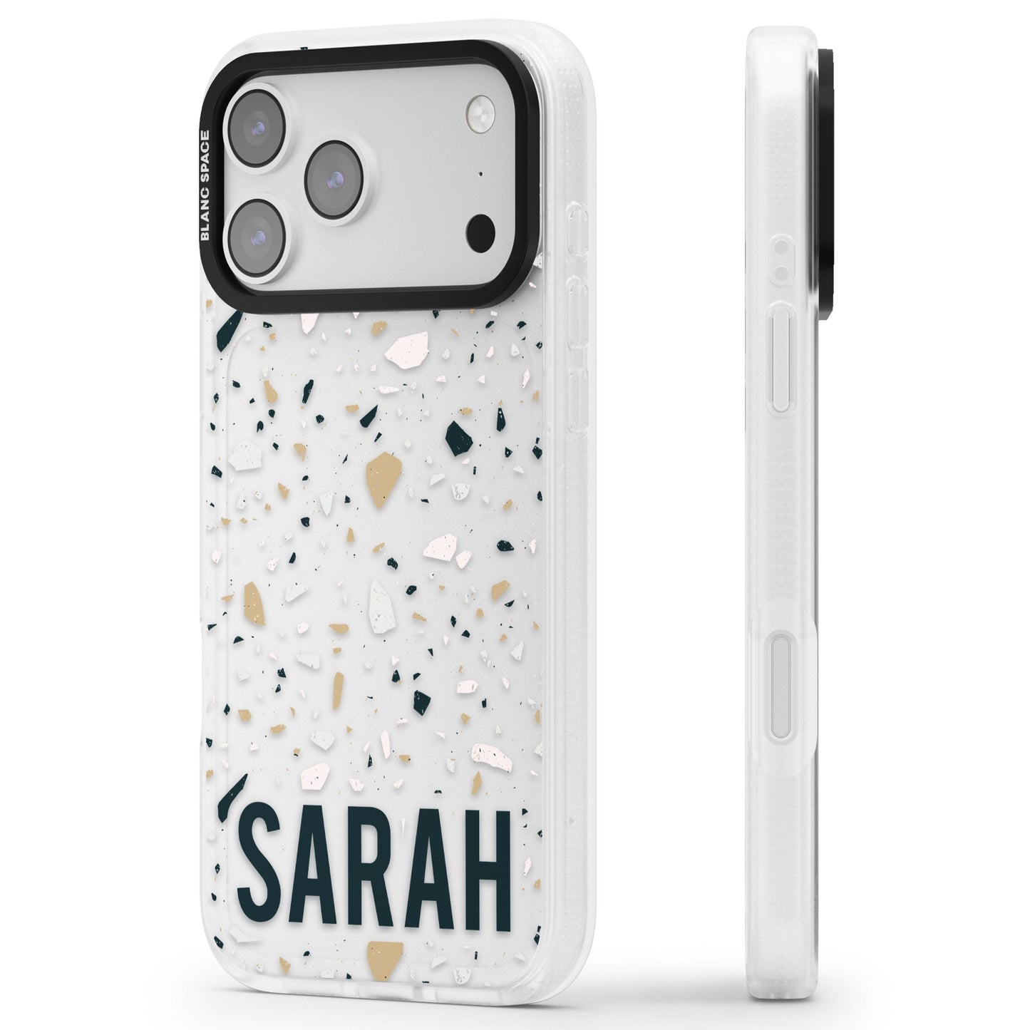 Personalised Terrazzo Blue, Pink, Brown