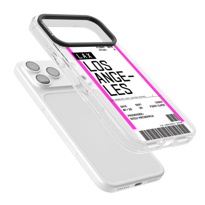 Personalisierte Bordkarte für Los Angeles