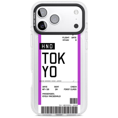 Personalised Tokyo Boarding Pass