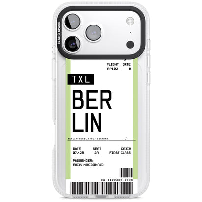 Personalised Berlin Boarding Pass