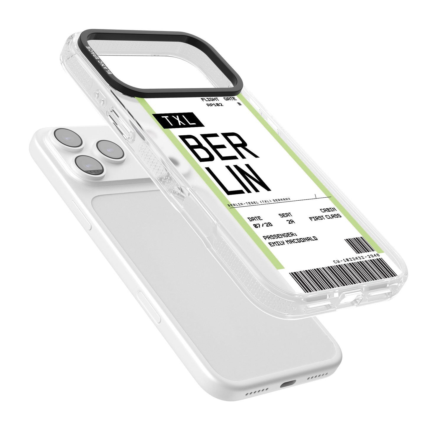 Personalised Berlin Boarding Pass