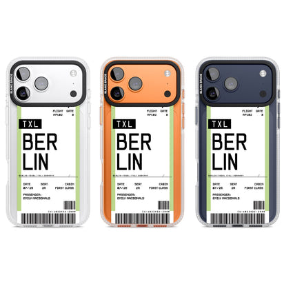 Personalised Berlin Boarding Pass