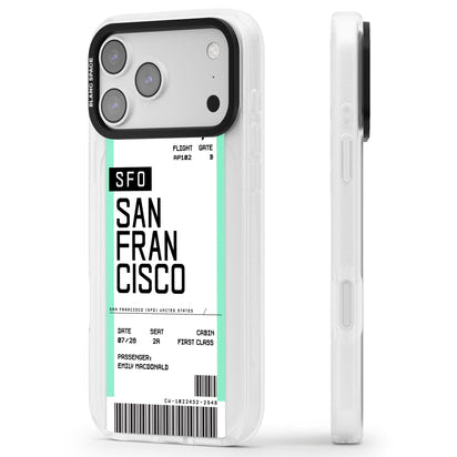 Personalised San Francisco Boarding Pass