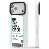 Personalised San Francisco Boarding Pass