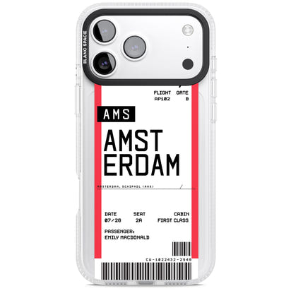 Personalised Amsterdam Boarding Pass