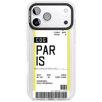 Personalised Paris Boarding Pass