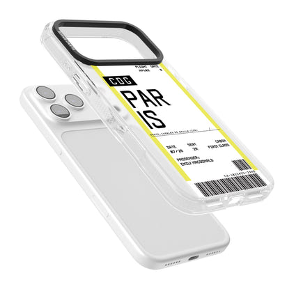 Personalised Paris Boarding Pass