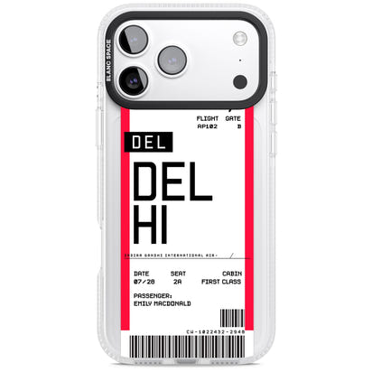 Personalised Delhi Boarding Pass