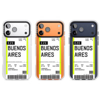 Personalised Buenos Aires Boarding Pass