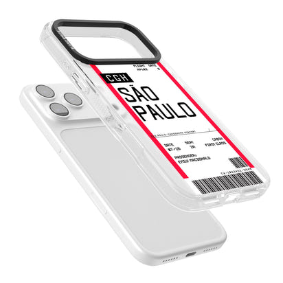 Personalisierte Bordkarte für São Paulo