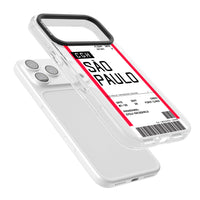 Personalisierte Bordkarte für São Paulo