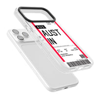 Personalised Austin Boarding Pass