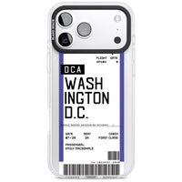 Personalised Washington D.C. Boarding Pass