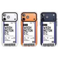 Personalised Washington D.C. Boarding Pass