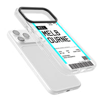 Personalised Melbourne Boarding Pass