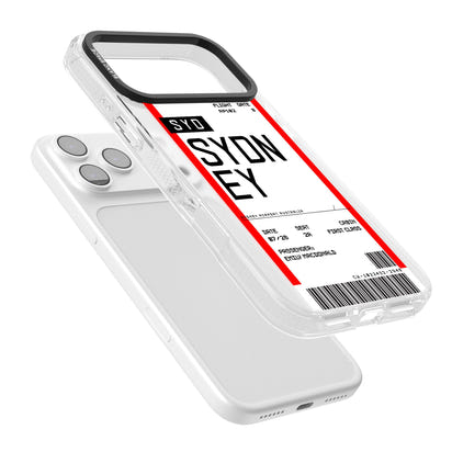 Personalised Sydney Boarding Pass