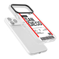 Personalised San Diego Boarding Pass