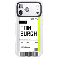 Personalised Edinburgh Boarding Pass