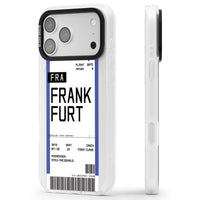 Personalised Frankfurt Boarding Pass