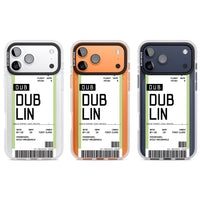 Personalised Dublin Boarding Pass