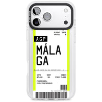 Personalised Málaga Boarding Pass