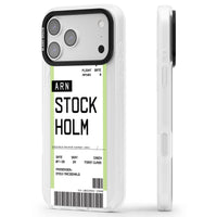 Personalised Stockholm Boarding Pass