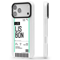 Personalised Lisbon Boarding Pass