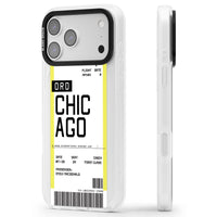 Personalised Chicago Boarding Pass