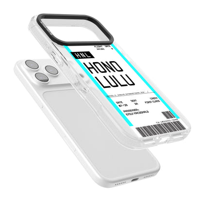 Personalised Honolulu Boarding Pass