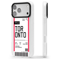 Personalised Toronto Boarding Pass