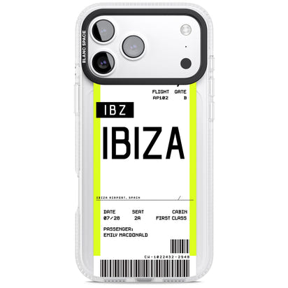 Personalised Ibiza Boarding Pass