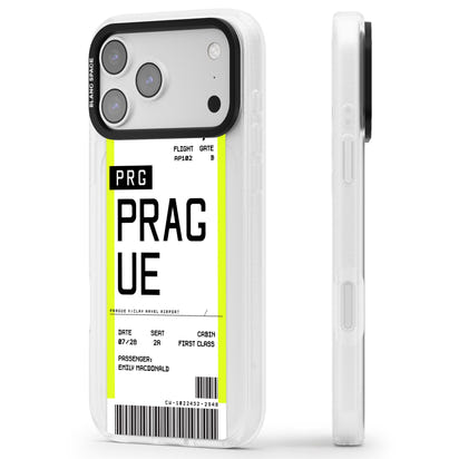 Personalised Prague Boarding Pass