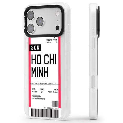 Personalised Ho Chi Minh Boarding Pass
