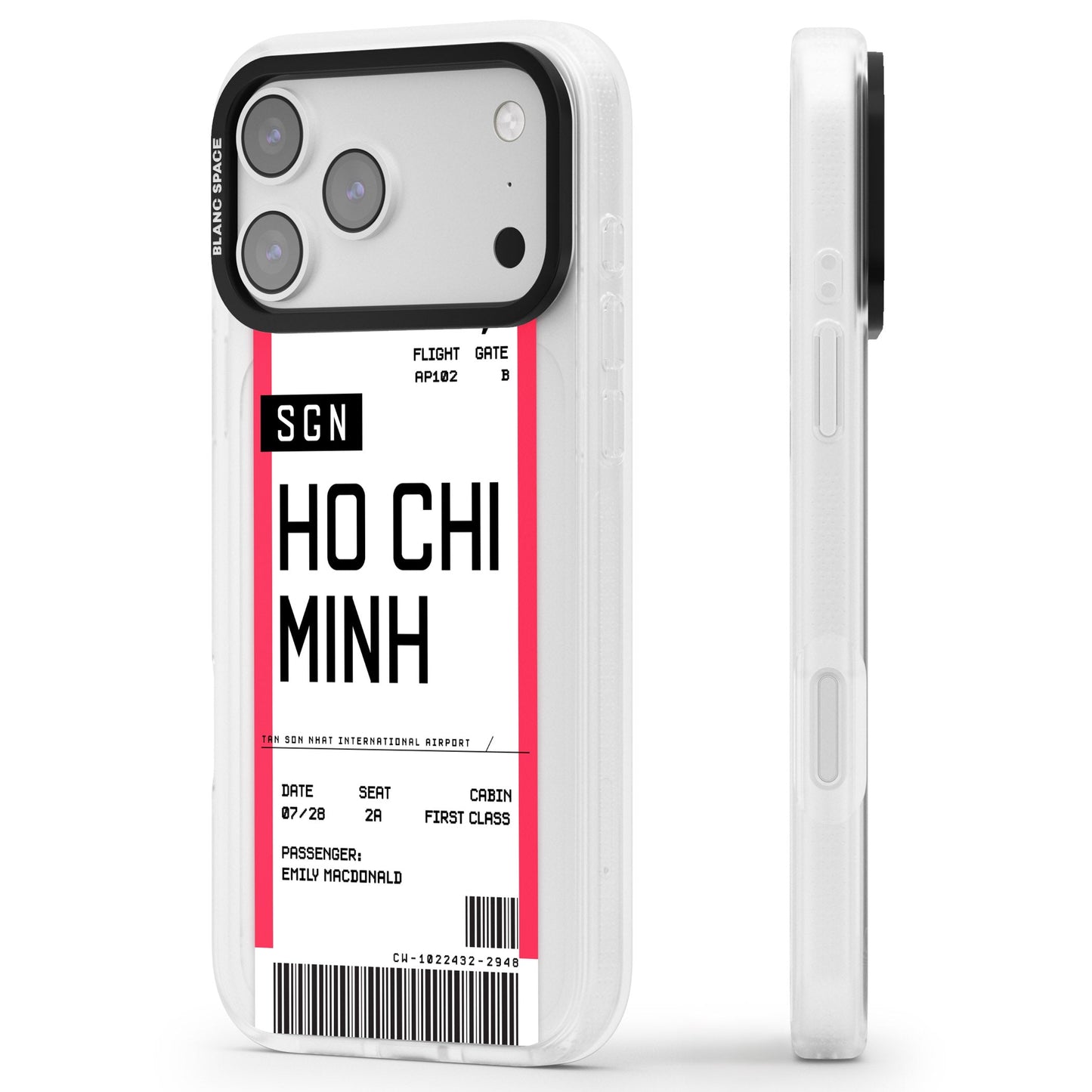 Personalised Ho Chi Minh Boarding Pass