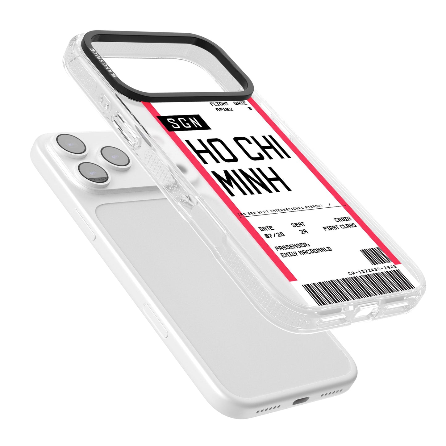 Personalised Ho Chi Minh Boarding Pass