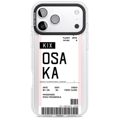 Personalised Osaka Boarding Pass